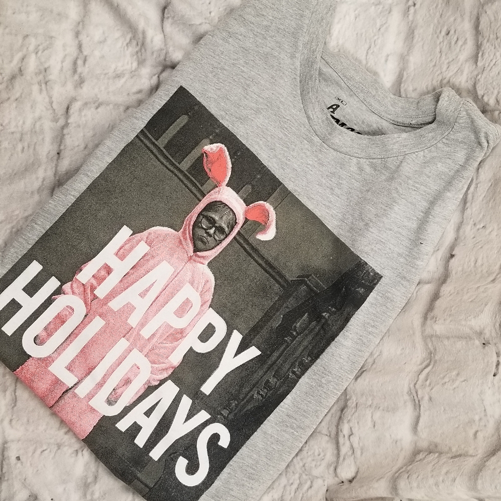 A Christmas Story Happy Holidays Mens XL Tshirt